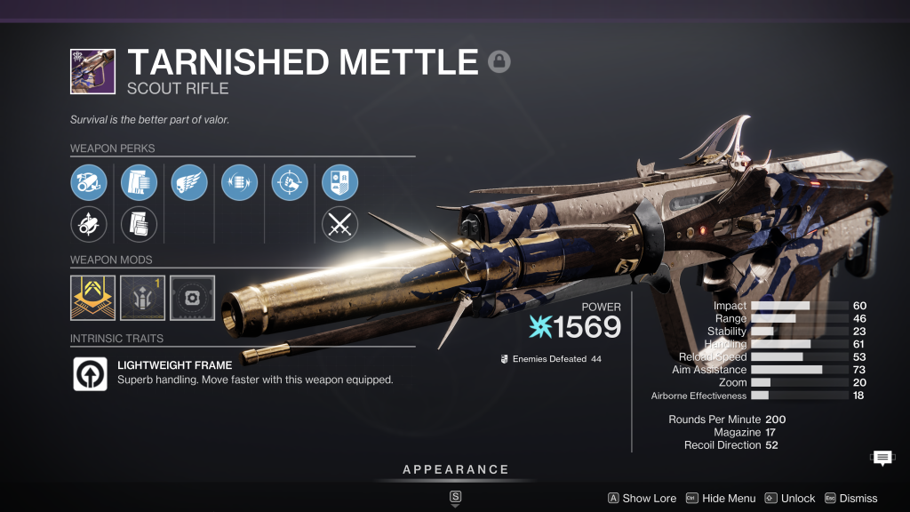 Tarnished Mettle